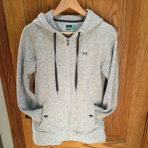 Long and thick Under Armour zip up